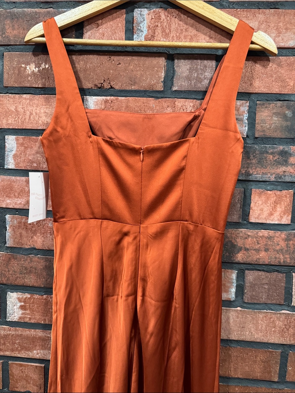 Birdy Grey Alex Dress Matte Satin Auburn - Picture 7 of 8